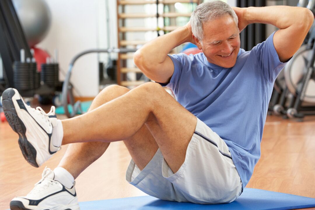 Извършване на упражнения за възстановяване на простатната жлеза